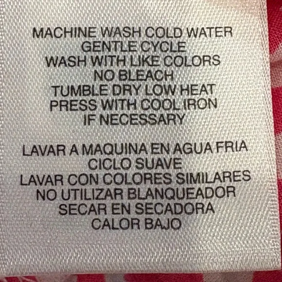 Jones New York Sport Fuchsia & White Tab Sleeve Blouse Shirt Top, XL - Picture 4 of 7